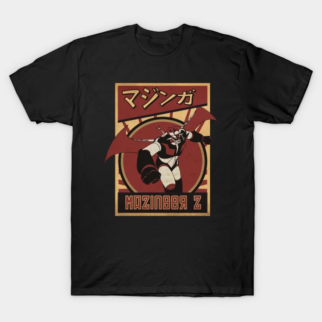 Mazinga Z Session T-Shirt by CTShirts